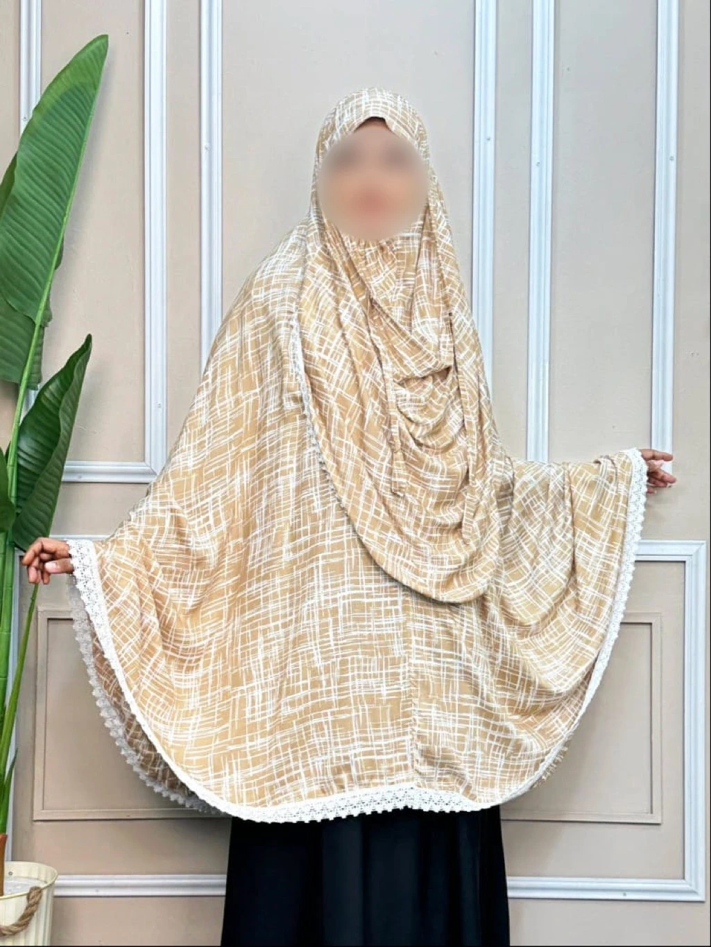 Premium Elegant Khimar Collection-KW10