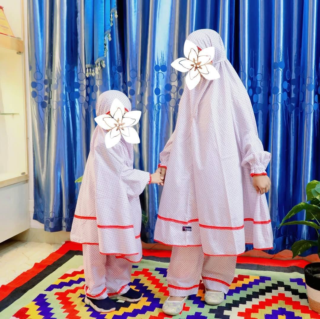 Cotton Master Kids Khimar set for 7 or 8